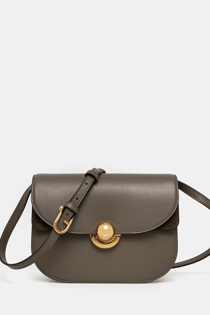Furla Torebka skórzana zielony WB01355.BX0428.2810S