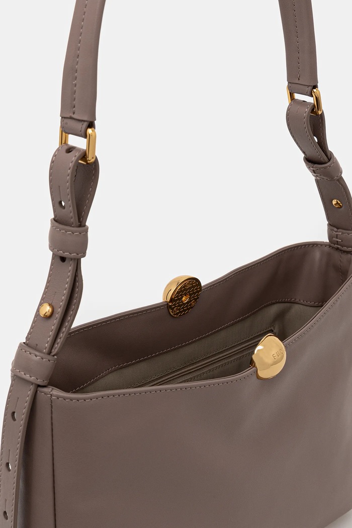 Kožna torba Furla bež WB01403.BX3168.MA200