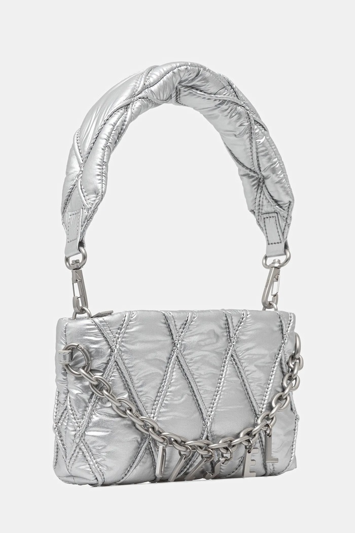 Diesel poșetă CHARM-D CHARM-D POUCH X10286.P8240 argintiu AW25