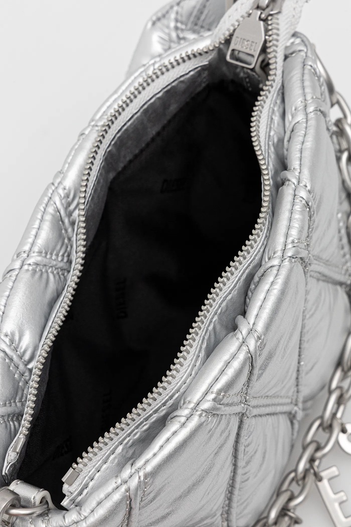 Diesel poșetă CHARM-D CHARM-D POUCH X10286.P8240 argintiu