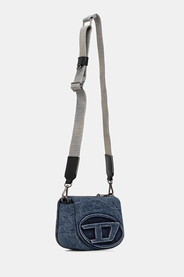 Diesel borsa in jeans 1DR 2.0 1DR X10223.P6717 blu AW25