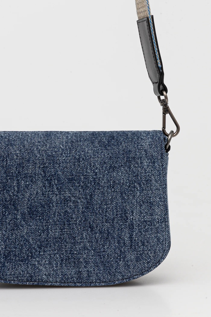 Accessori Diesel borsa in jeans 1DR 2.0 1DR X10223.P6717 blu