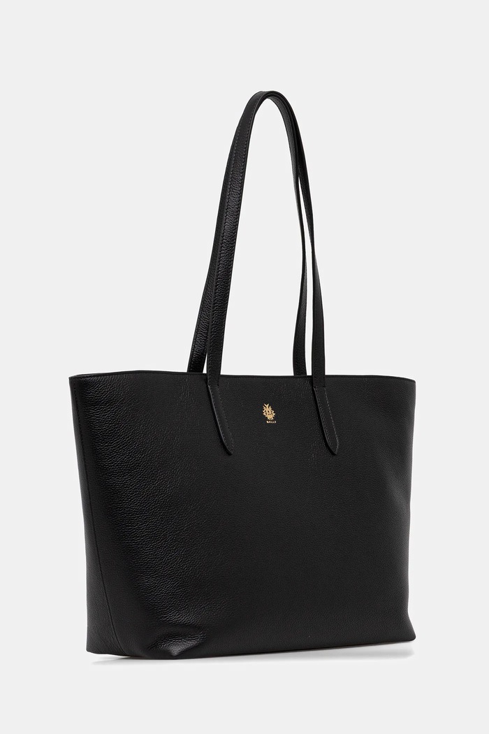 Bally geantă de piele WAE07O negru AW25