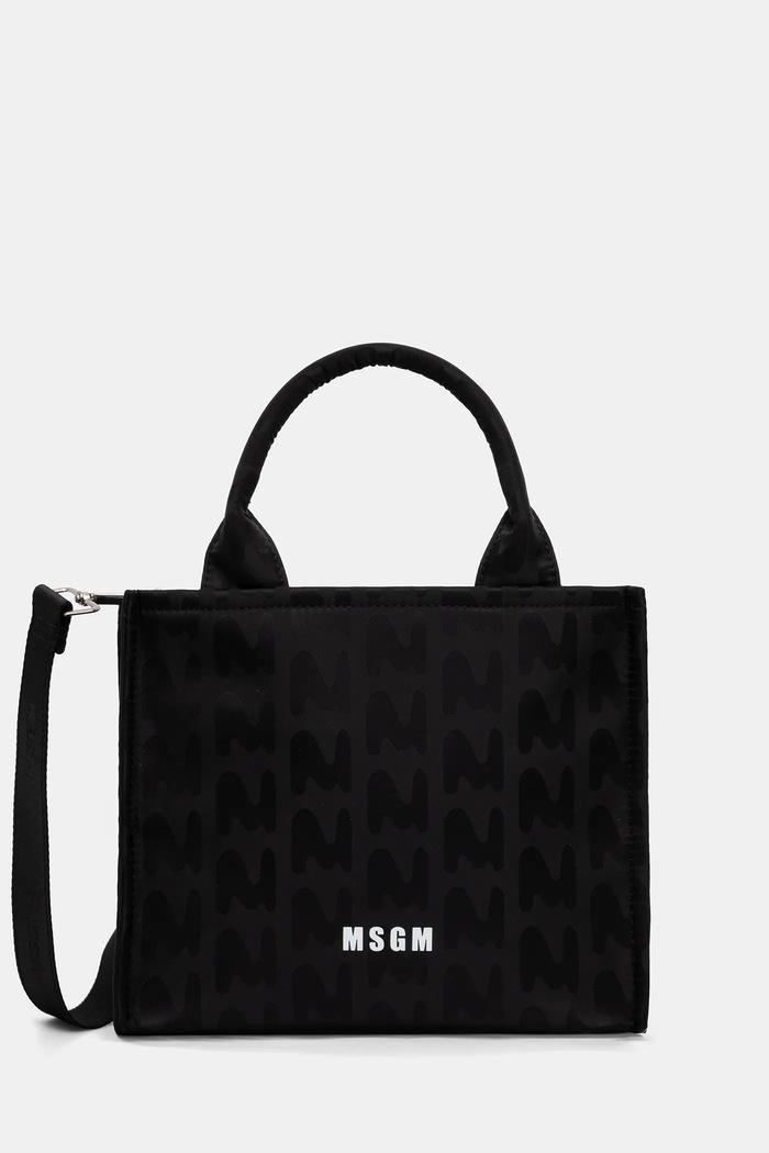 MSGM geantă nu incape in A4 negru 3740MZ78.640