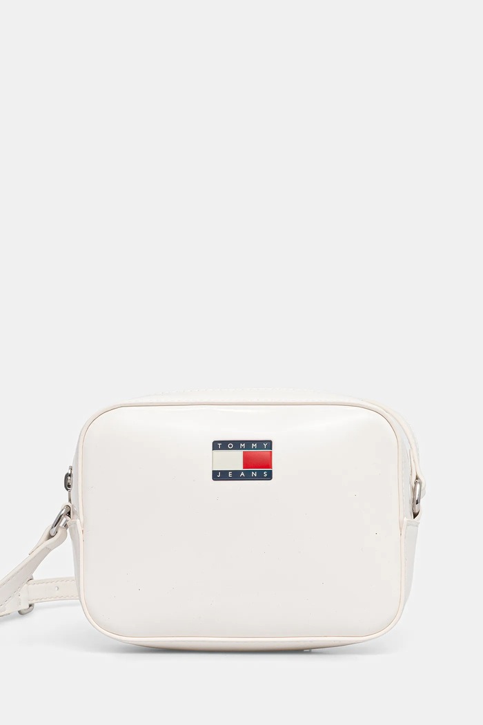 Torba Tommy Jeans premalo za format A4 bijela AW0AW17864