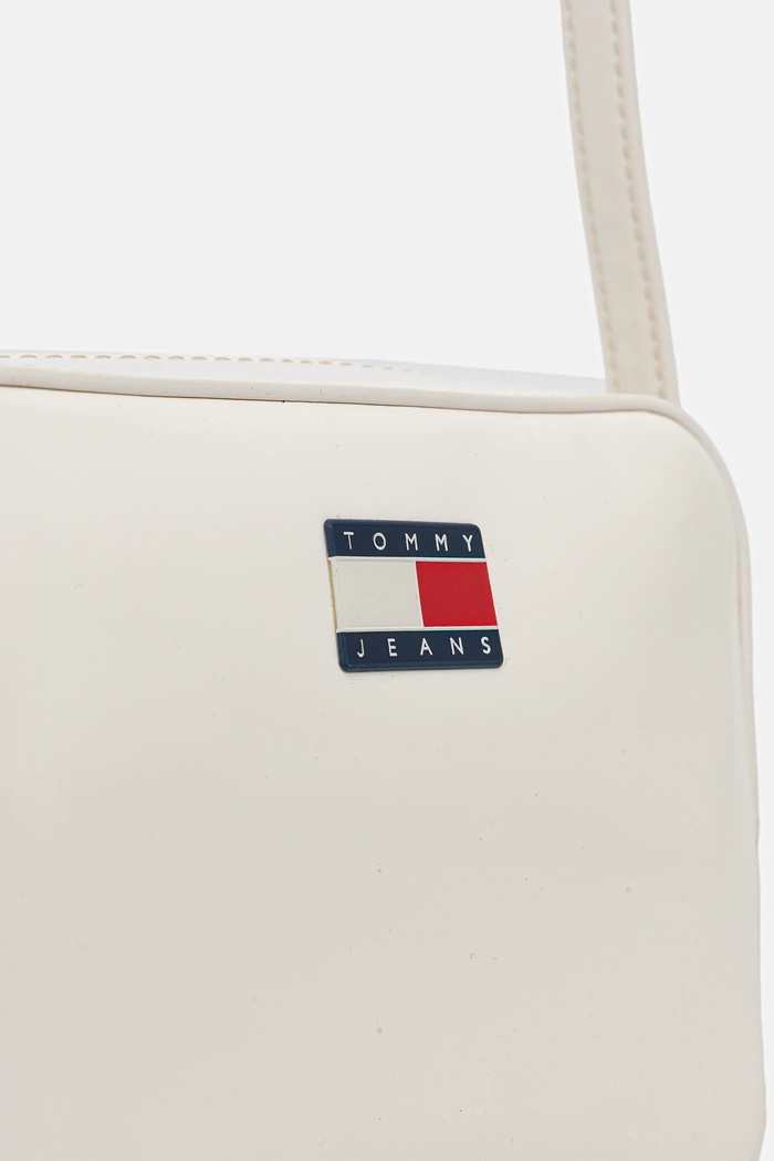 Τσάντα Tommy Jeans μπεζ AW0AW17864