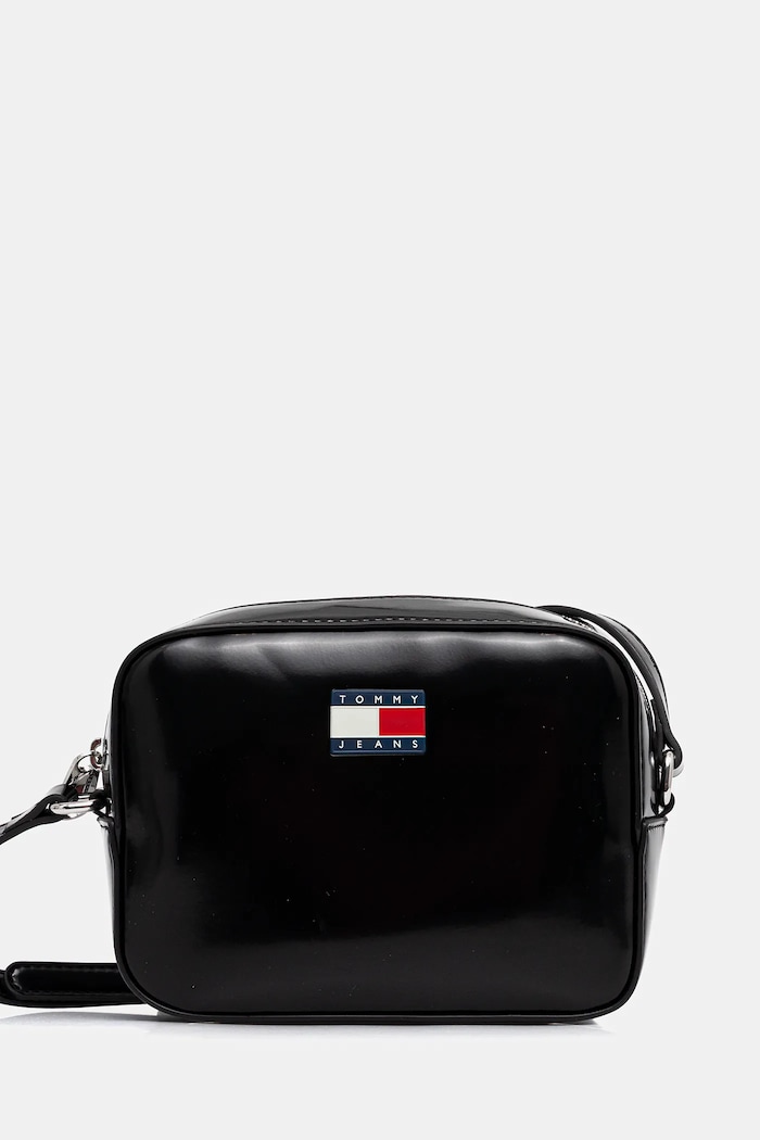 Τσάντα Tommy Jeans δεν χωράει Α4 μαύρο AW0AW17864