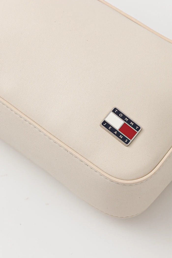 Τσάντα Tommy Jeans μπεζ AW0AW17872