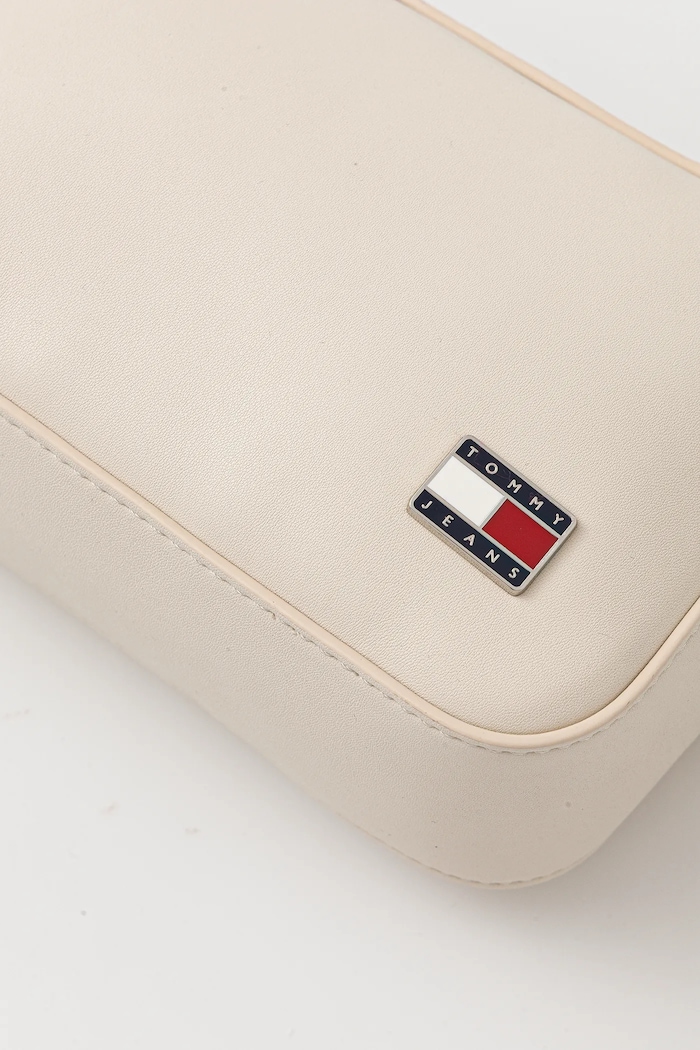 Τσάντα Tommy Jeans μπεζ AW0AW17872