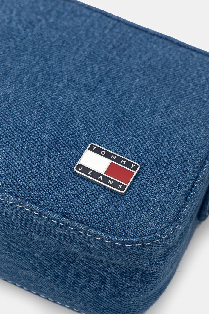 Džínsová taška Tommy Jeans tmavomodrá AW0AW17874