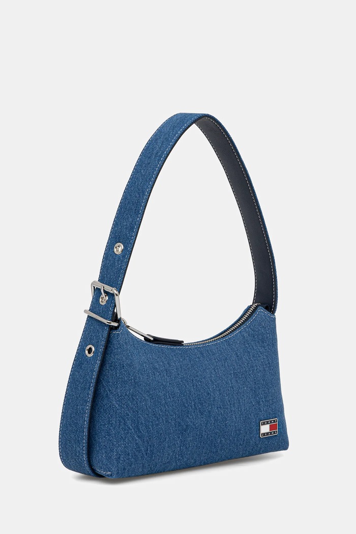 Tommy Jeans borsa in jeans AW0AW17877 blu AW25