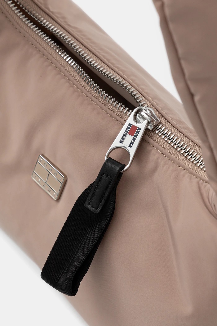 Τσάντα Tommy Jeans AW0AW17886 μπεζ