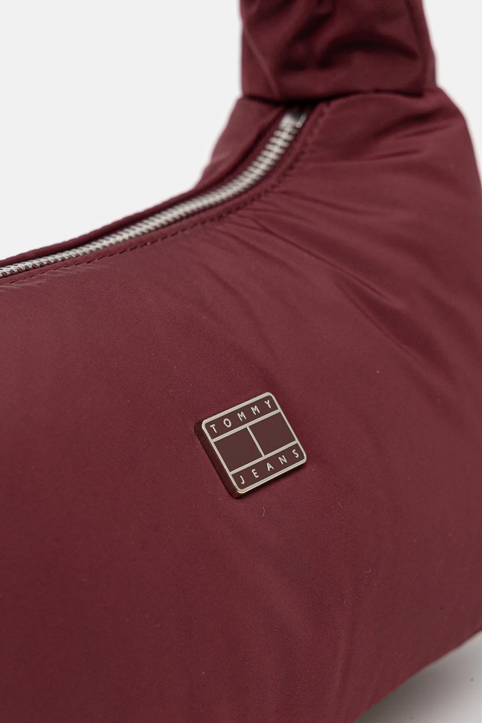 Tommy Jeans kézitáska burgundia AW0AW17886