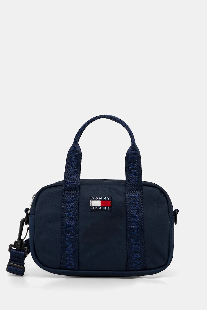 Tommy Jeans poșetă nu incape in A4 bleumarin AW0AW17889