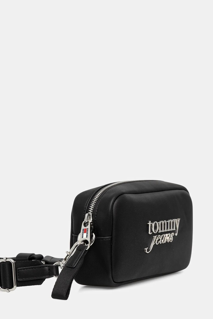 Τσάντα Tommy Jeans AW0AW17897 μαύρο NC25