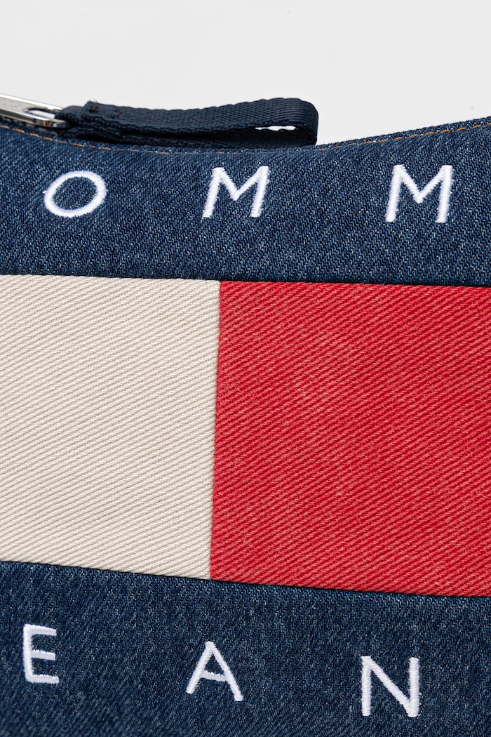 Τσάντα Tommy Jeans σκούρο μπλε AW0AW18213