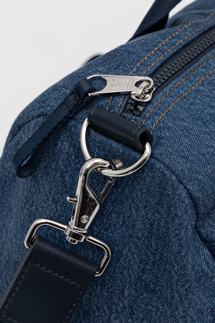 Τσάντα Tommy Jeans 34 x 19 x 20 cm σκούρο μπλε AW0AW18214