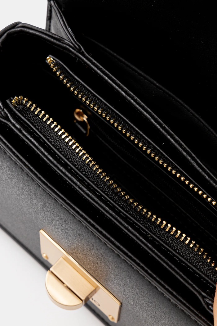 Geantă Valentino Bags negru VBS9A910