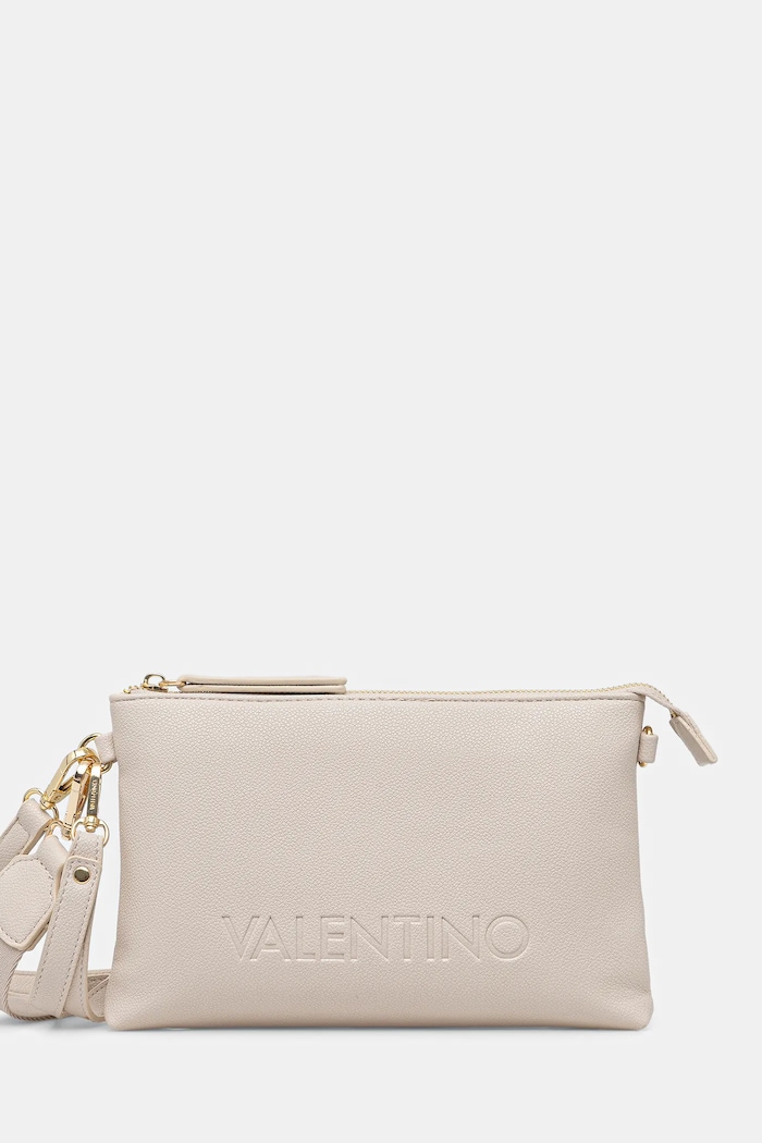Valentino Bags torebka nie mieści A4 beżowy VBS9EO18