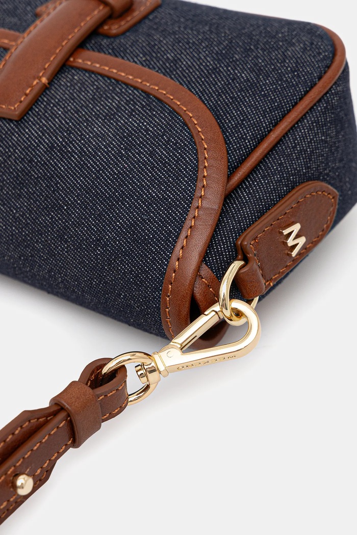 Geantă VIKDENIM Weekend Max Mara 2525516124600 albastru