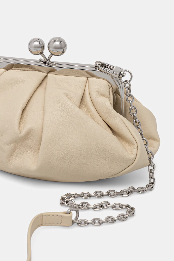 Accesorii Weekend Max Mara Poșetă de piele PRATI 2525516204600 bej