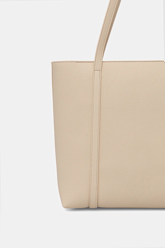 Akcesoria Armani Exchange torebka shopper damska z imitacji skóry 942930.CC726. beżowy