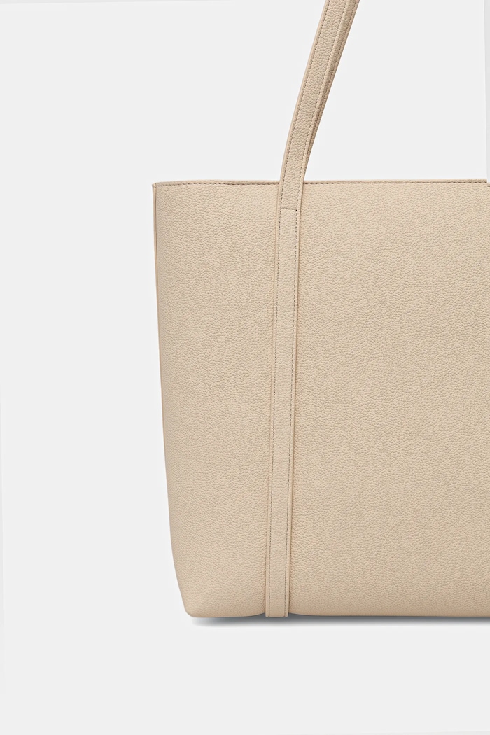 Akcesoria Armani Exchange torebka shopper damska z imitacji skóry 942930.CC726. beżowy