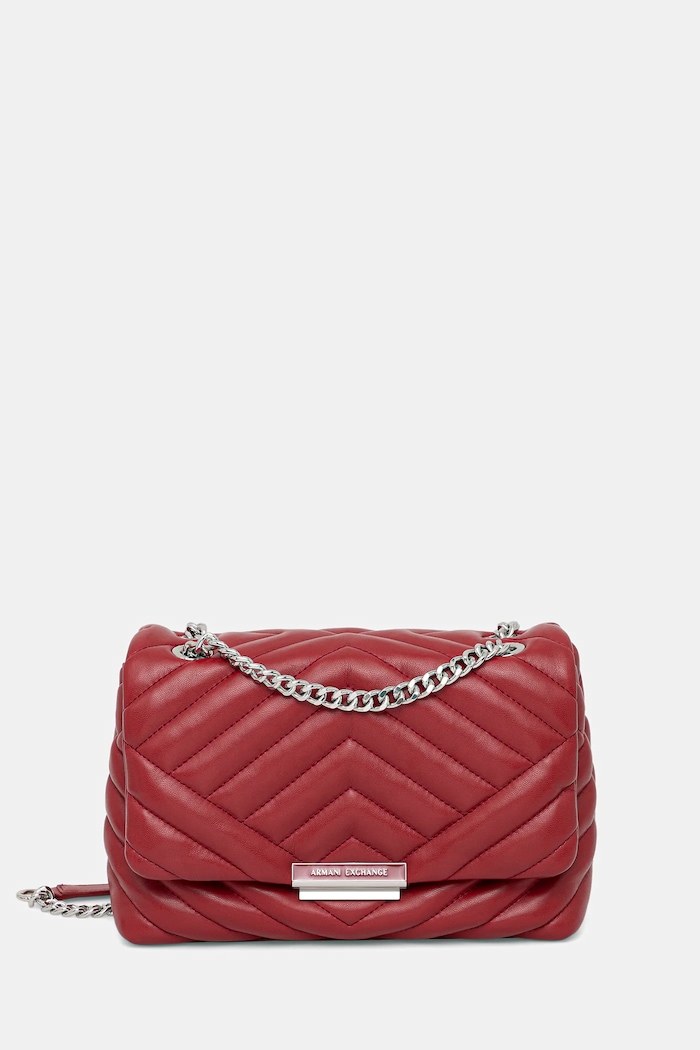Armani Exchange torebka nie mieści A4 czerwony 949122.4R742.