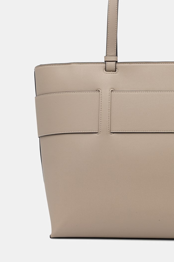 Аксесуари Armani Exchange сумка-шопер жіноча зі штучної шкіри 949127.0A874. бежевий