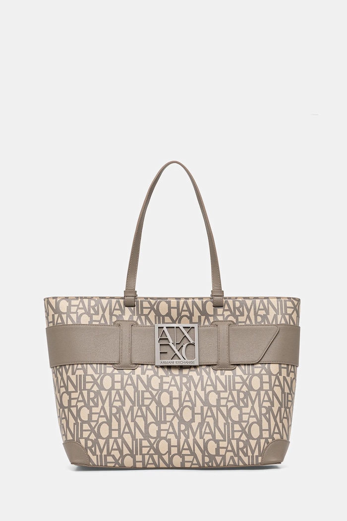 Armani Exchange torebka mieści A4 zielony 949127.3F742.