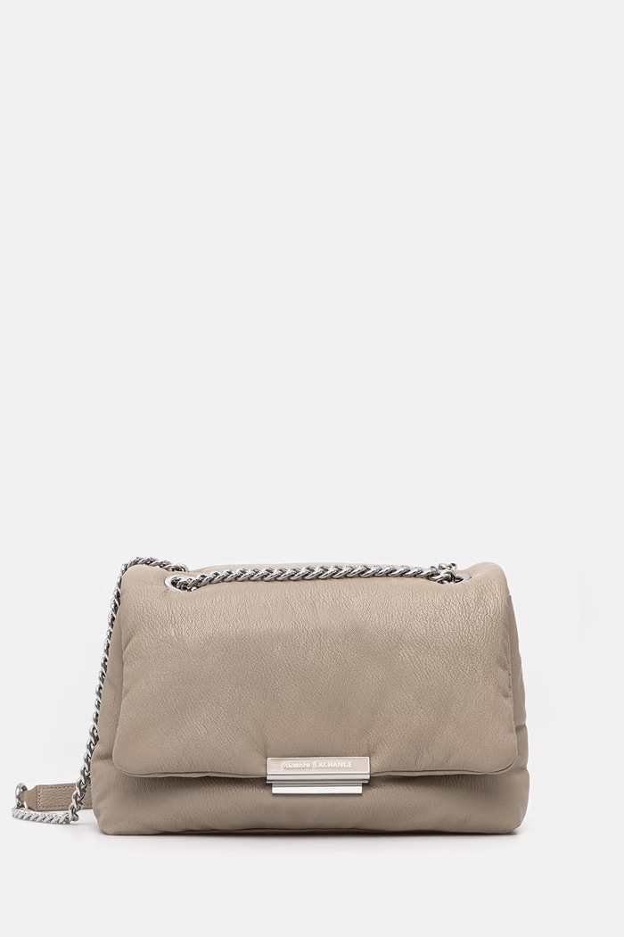 Kabelka Armani Exchange nevejde se A4 béžová XW000355.AF17240