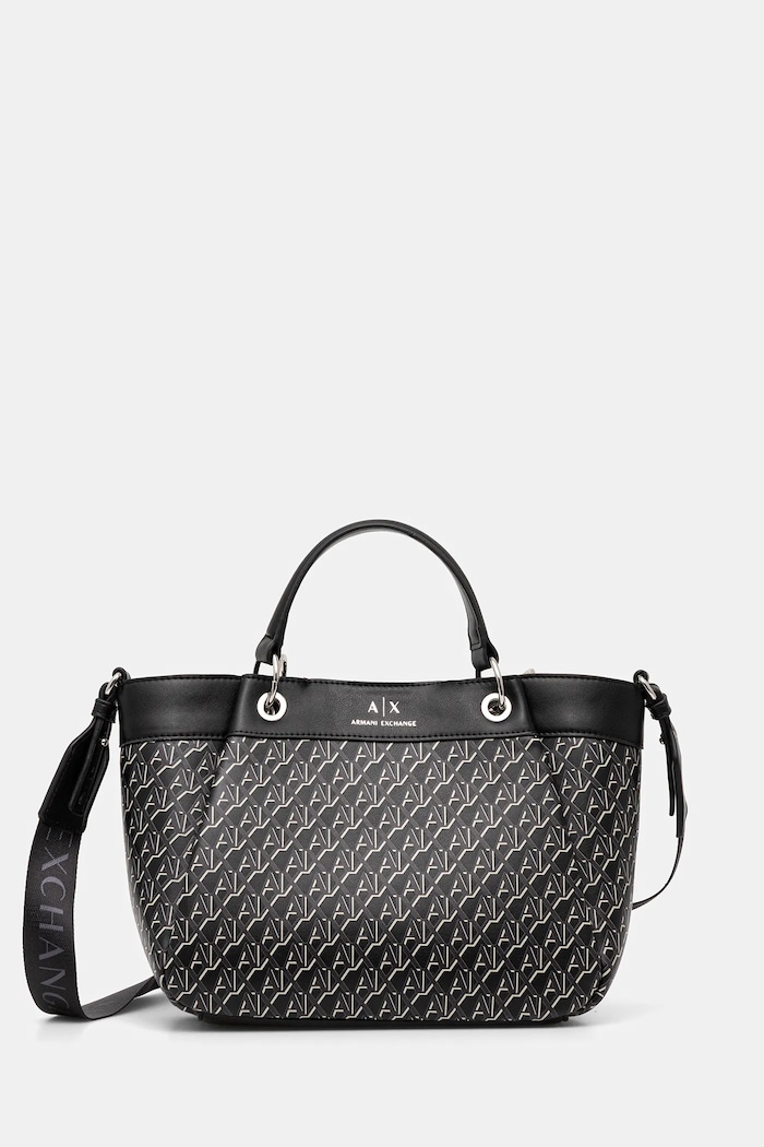 Kabelka Armani Exchange nevejde se A4 černá XW000393.AF17145