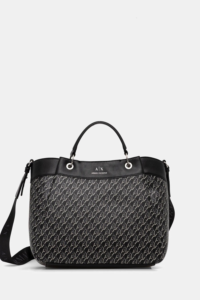 Torbica Armani Exchange Ustreza A4 črna XW000954.AF17145
