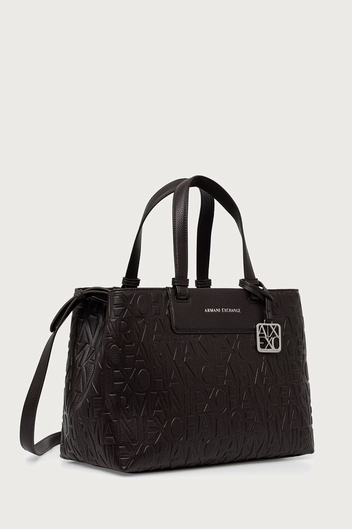 Armani Exchange taška dámská z imitace kůže XW001222.AF15774 hnědá SS26