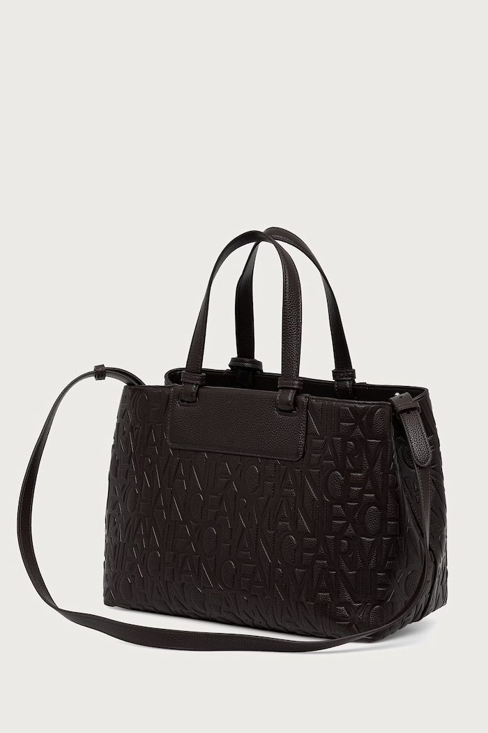 Doplňky Armani Exchange taška dámská z imitace kůže XW001222.AF15774 hnědá