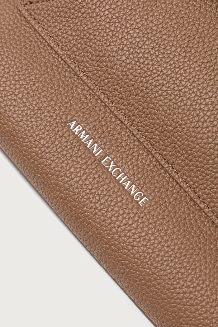 Armani Exchange torebka damska z imitacji skóry beżowy XW001545.AF17019