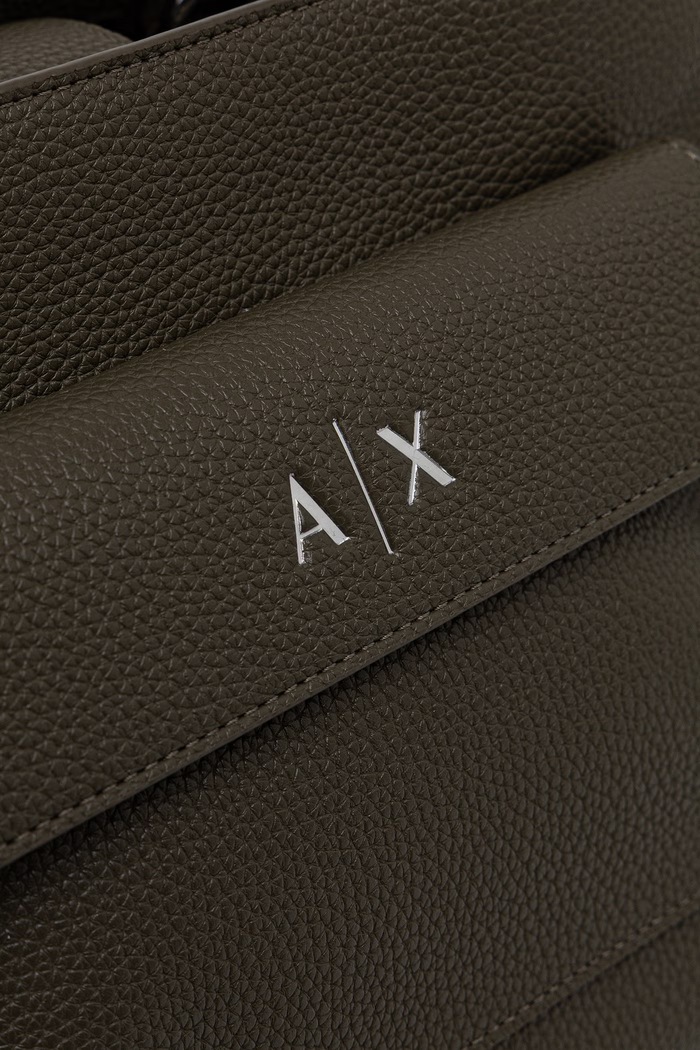 Akcesoria Armani Exchange torebka damska z imitacji skóry XW001545.AF17019 zielony