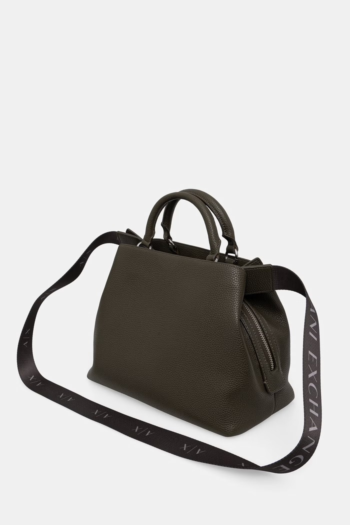 Armani Exchange torebka damska z imitacji skóry zielony XW001545.AF17019