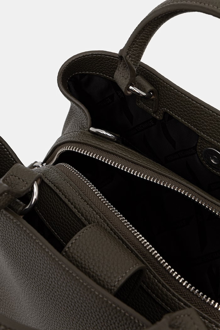 Armani Exchange torebka damska z imitacji skóry XW001545.AF17019 zielony