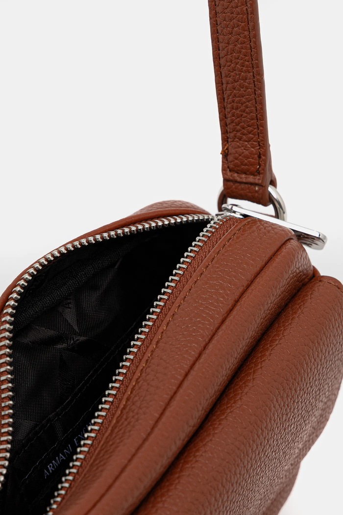 Armani Exchange torbica čez ramo ženska iz umetnega usnja XW001547.AF17019 oranžna