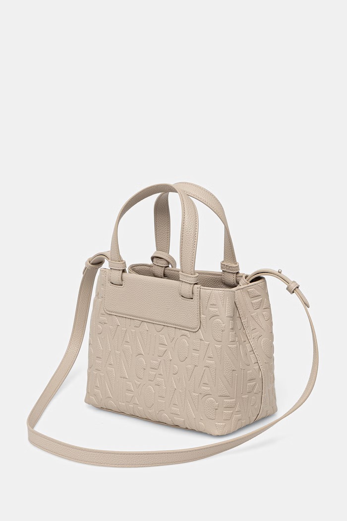 Аксесуари Armani Exchange сумка-тоут жіноча зі штучної шкіри XW001576.AF15774 бежевий