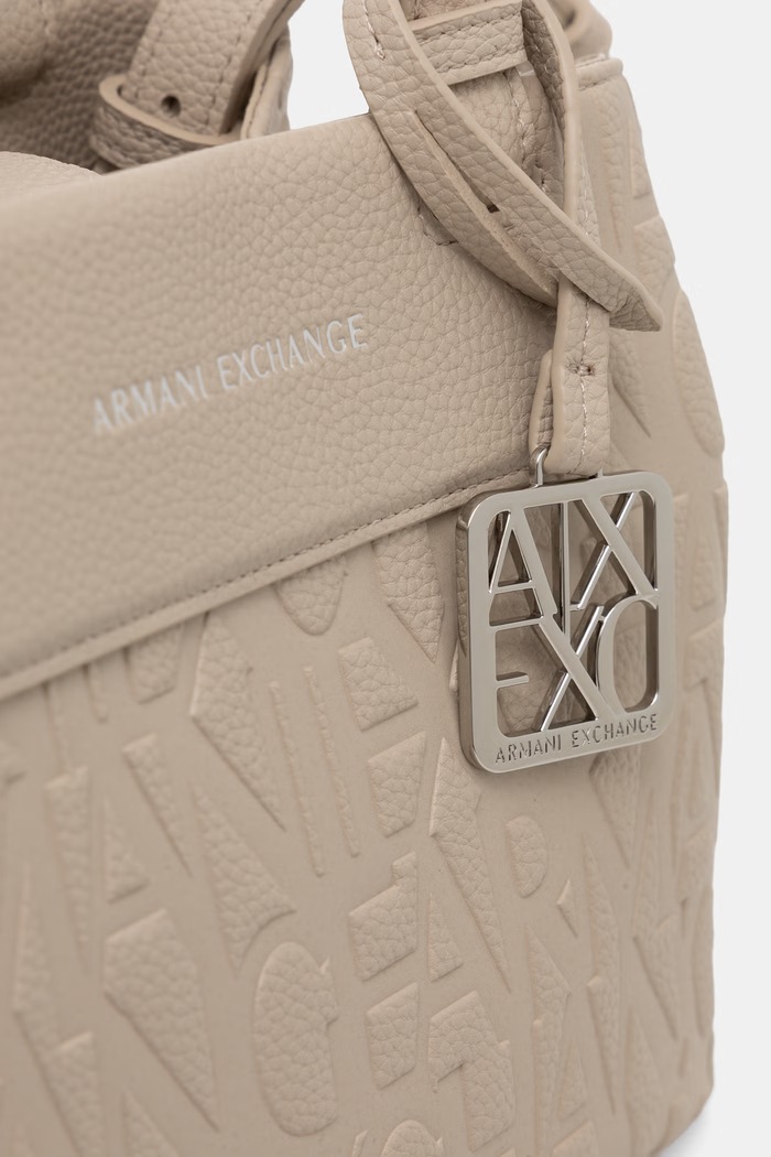 Armani Exchange сумка-тоут жіноча зі штучної шкіри бежевий XW001576.AF15774