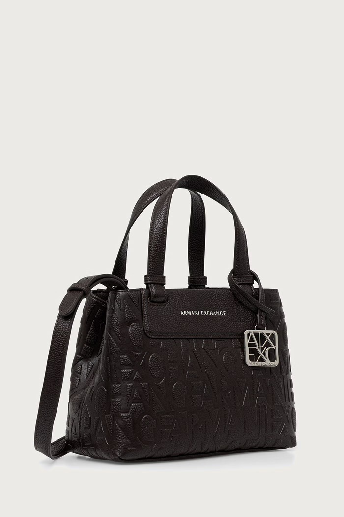 Armani Exchange tote taška dámská z imitace kůže XW001576.AF15774 hnědá SS26