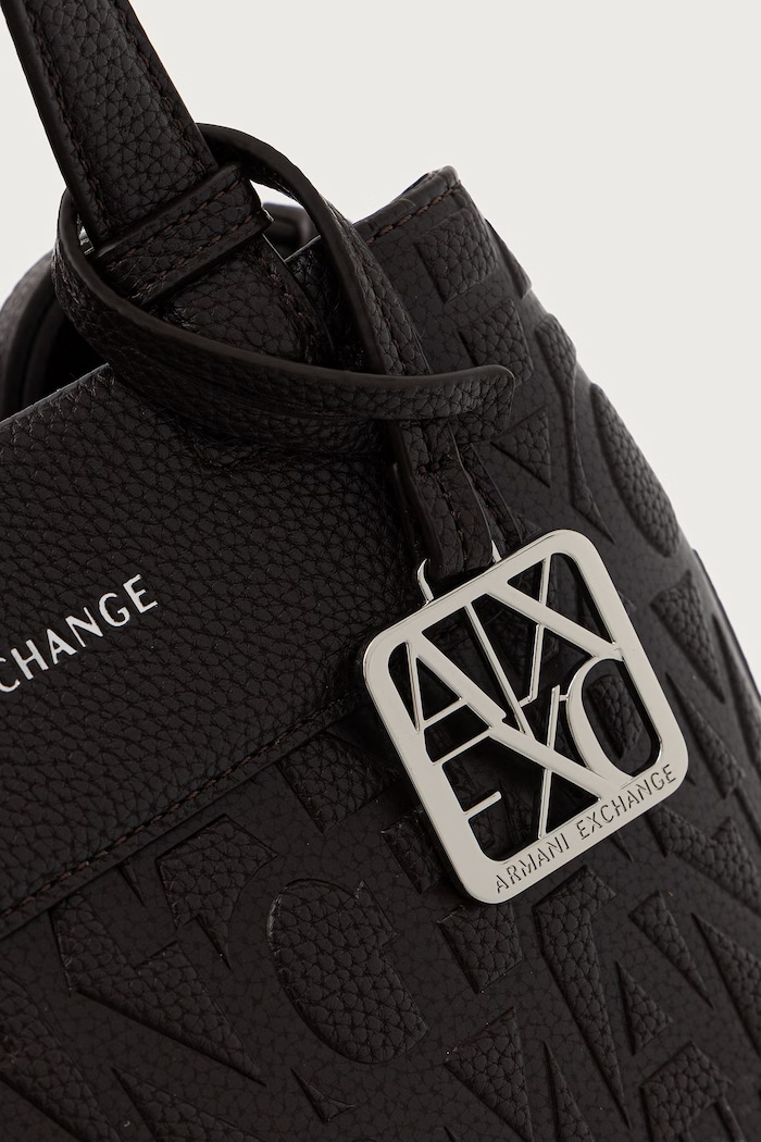 Armani Exchange tote taška dámská z imitace kůže hnědá XW001576.AF15774