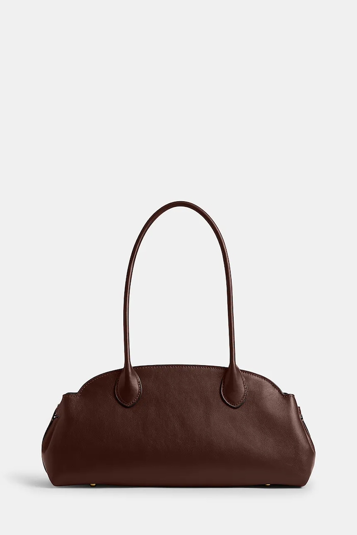 Coach torebka skórzana Empire Carryall Bag 34 CCM57 brązowy AA00