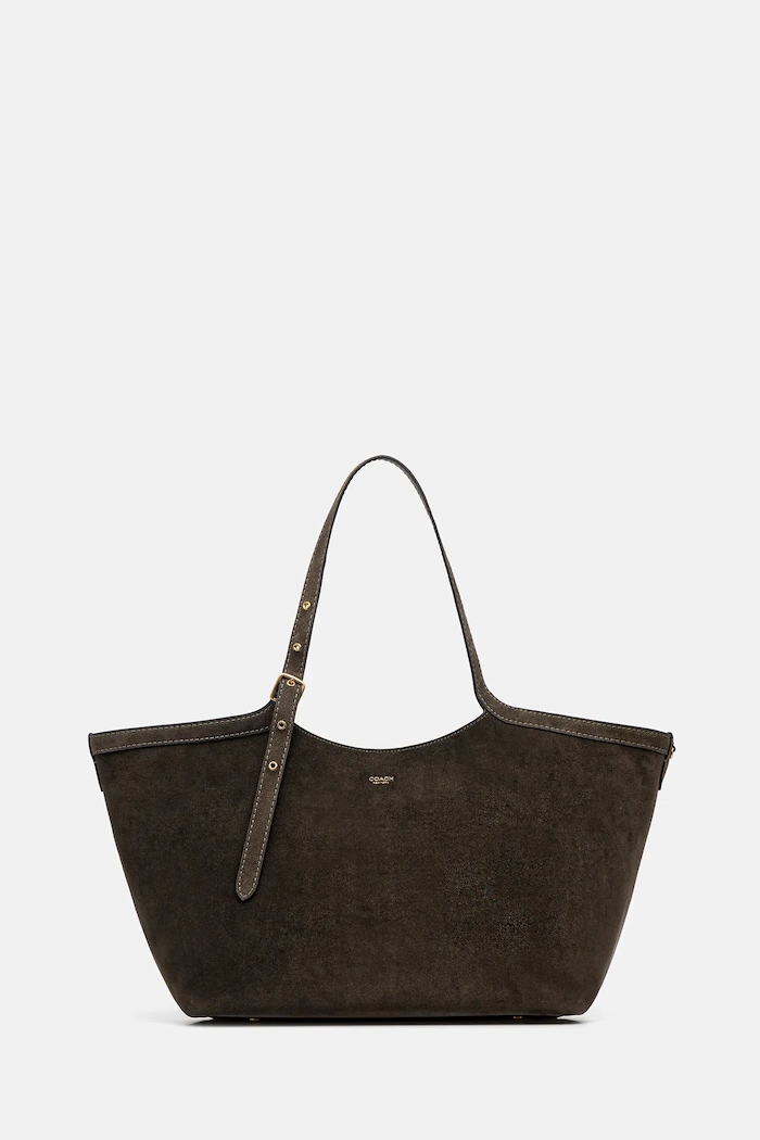 Coach Geantă de mână din piele întoarsă Gramercy Tote Bag verde CBN47