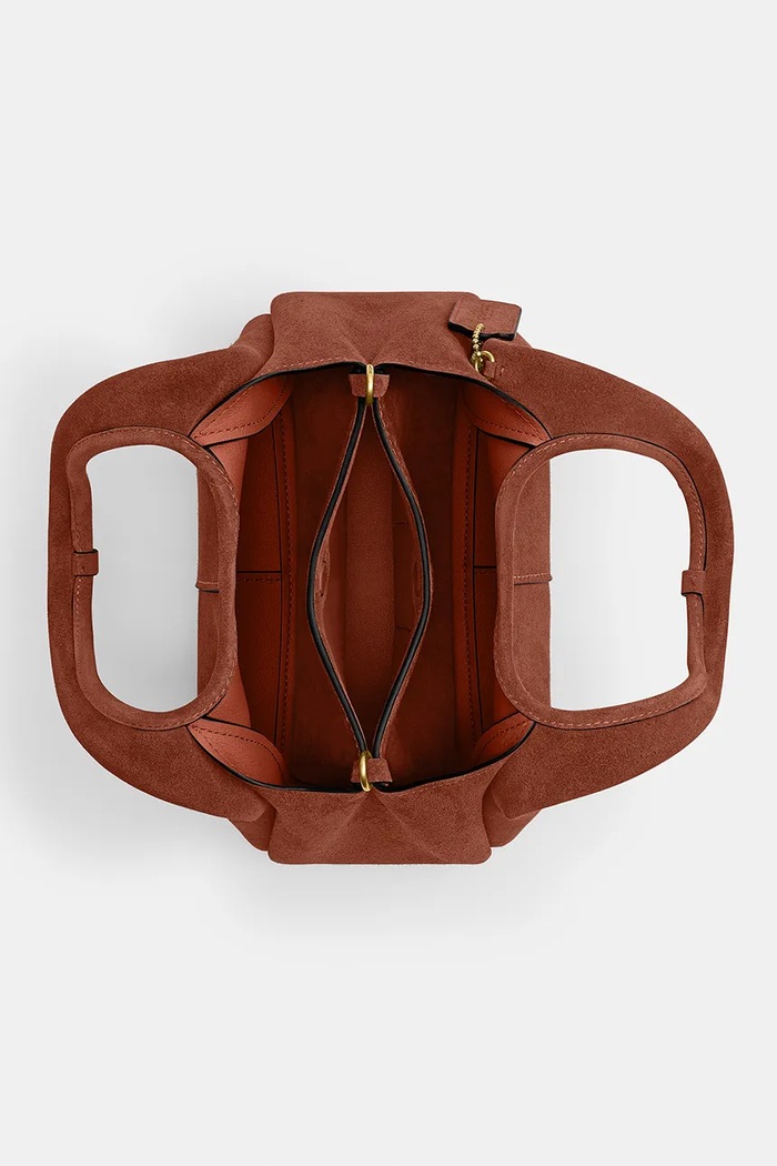 Coach Suade Lana Shoulder Bag 23 crossbody kabelka dámská semišová CBZ95