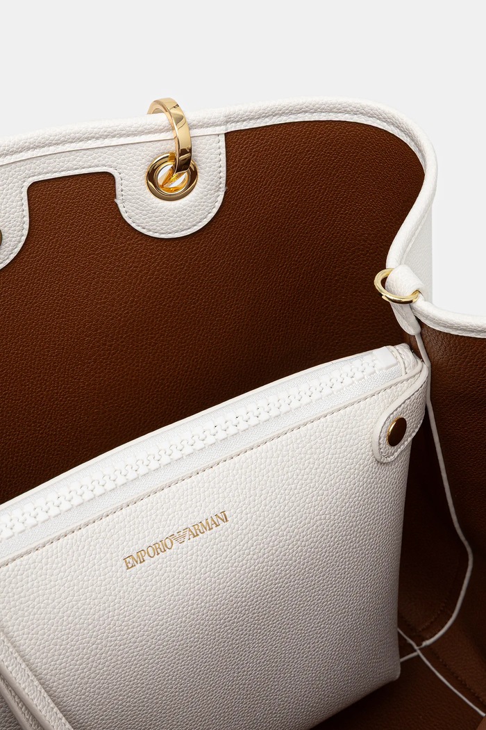 Kabelka Emporio Armani bílá EW000360.AF12103