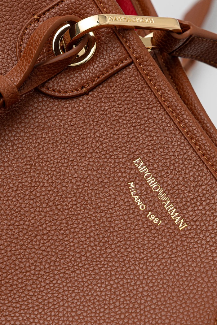 Kabelka Emporio Armani hnedá EW000360.AF12103