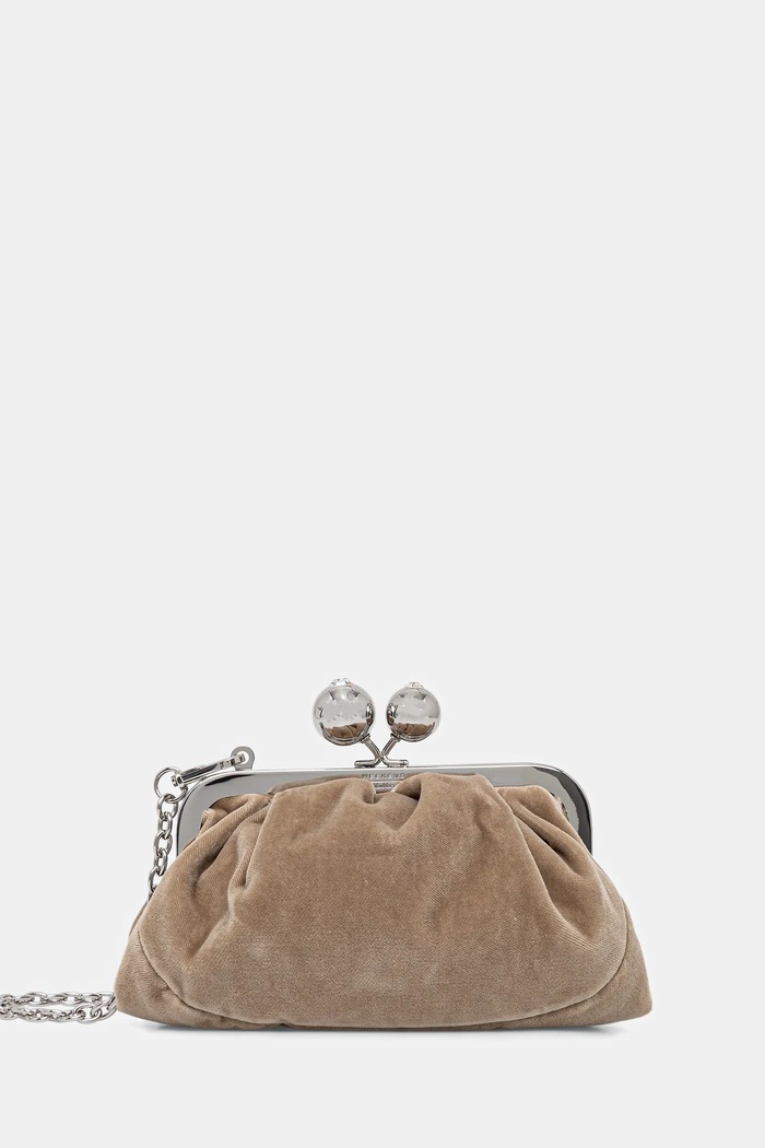 Torbica Weekend Max Mara VALANCE Tekstil rjava 2525516115600